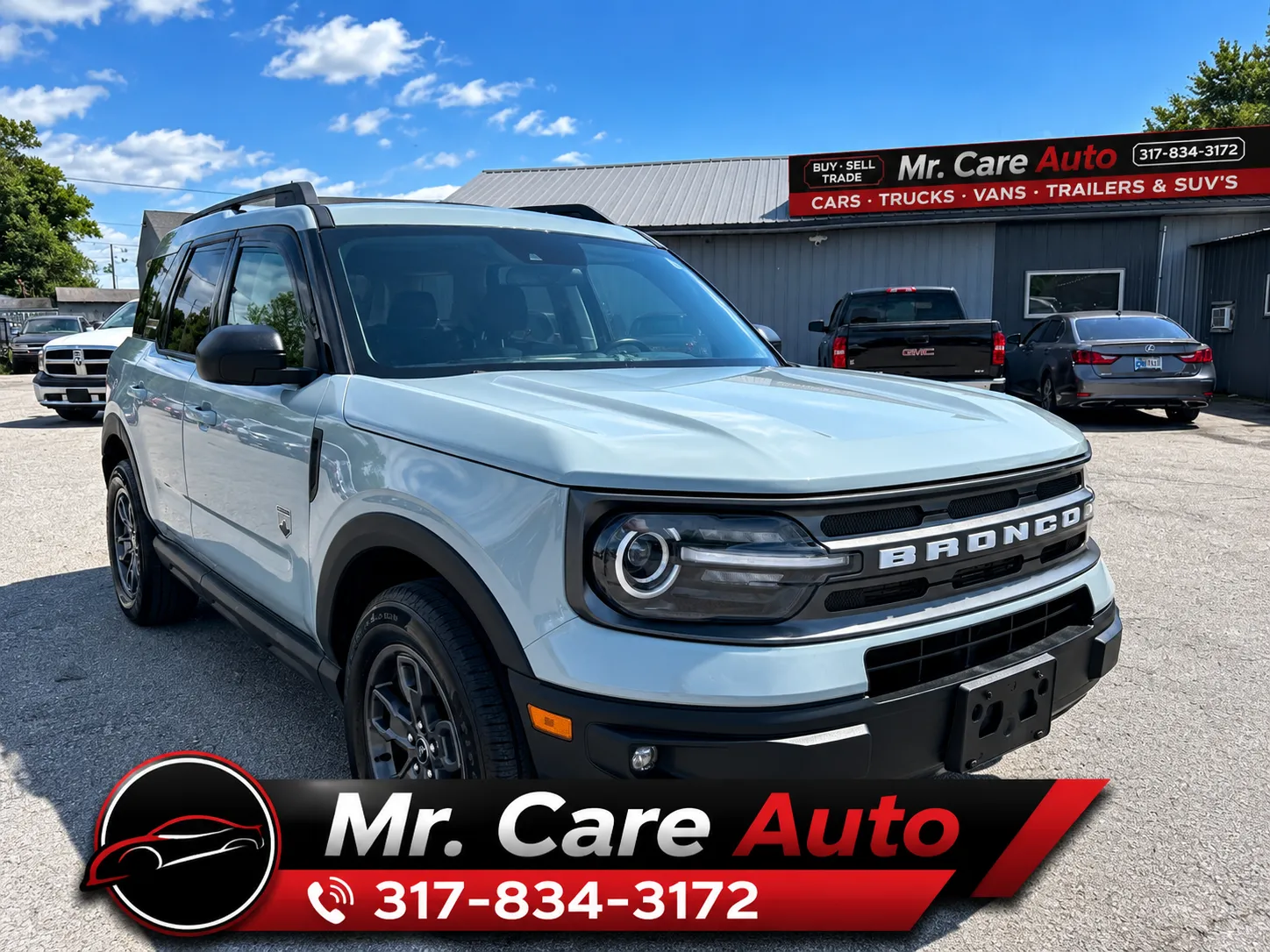 Gray 2021 FORD BRONCO SPORT BIG BEND for sale in Camby, IN