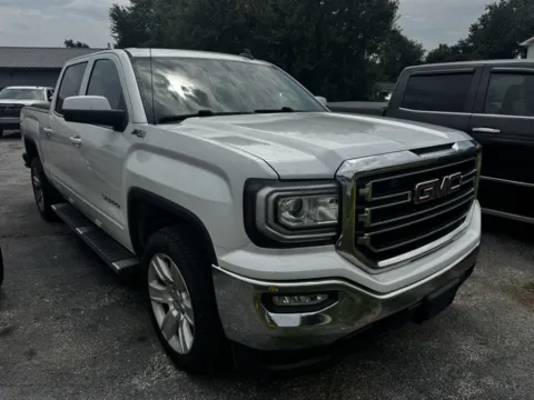 White 2016 GMC SIERRA 1500 SLE for sale in Camby, IN