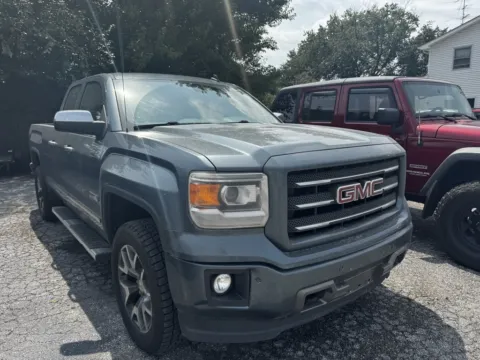 Blue 2014 GMC SIERRA 1500 SLT for sale in Camby, IN