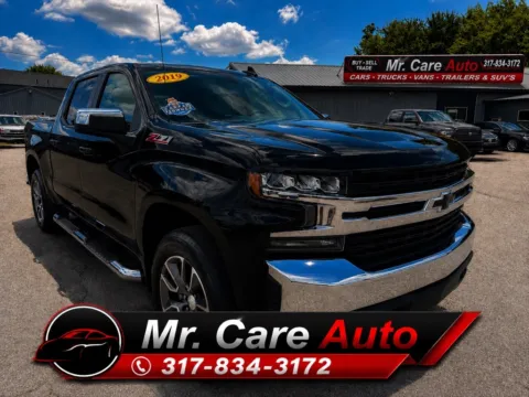Black 2019 CHEVROLET SILVERADO 1500 LT for sale in Camby, IN