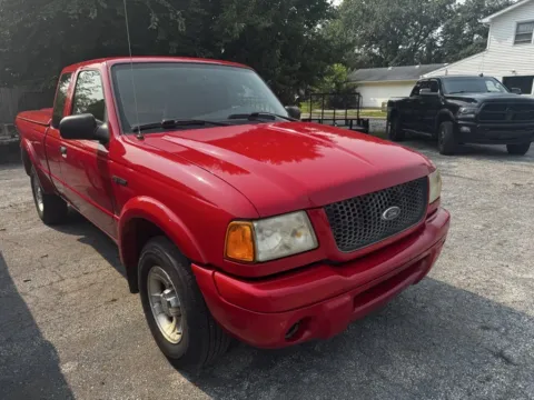 Red 2002 FORD RANGER SUPER CAB for sale in Camby, IN