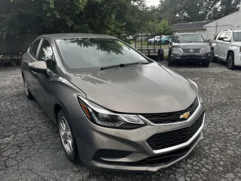 Beige 2017 CHEVROLET CRUZE LT for sale in Camby, IN