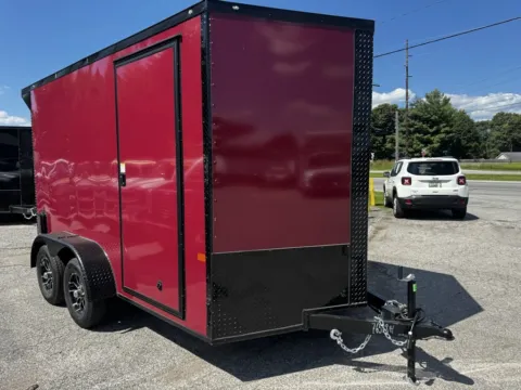 Photos of 2027 ROCK SOLID 7X12 TA ENCLOSED for sale in Camby, IN at Mr. Care Auto