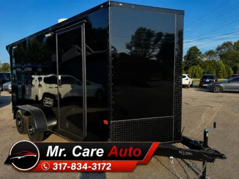 Black 2027 ROCK SOLID 7X16 TA ENCLOSED for sale in Camby, IN