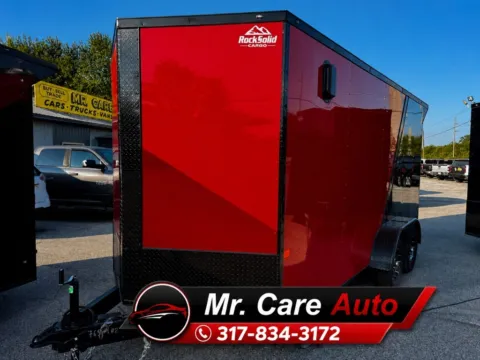 Red 2027 ROCK SOLID 7X16 TA ENCLOSED for sale in Camby, IN