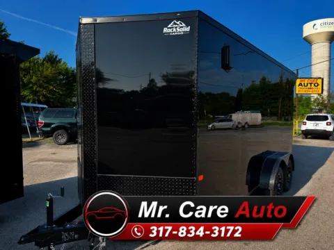 Black 2027 ROCK SOLID 7X16 TA ENCLOSED for sale in Camby, IN