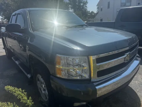 Blue 2007 CHEVROLET SILVERADO 1500 EXT CAB for sale in Camby, IN