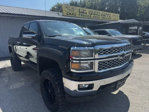 Black 2014 CHEVROLET SILVERADO 1500 LT for sale in Camby, IN