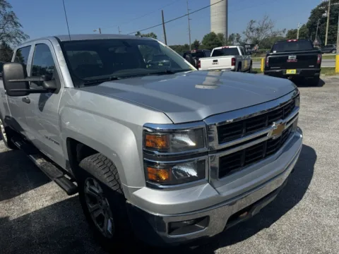 Silver 2014 CHEVROLET SILVERADO 1500 LT for sale in Camby, IN