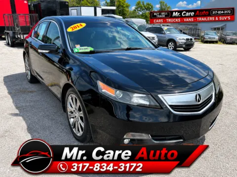 Black 2014 ACURA TL SE for sale in Camby, IN