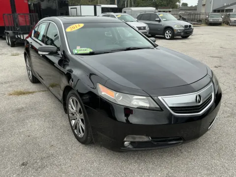 Black 2014 ACURA TL SE for sale in Camby, IN