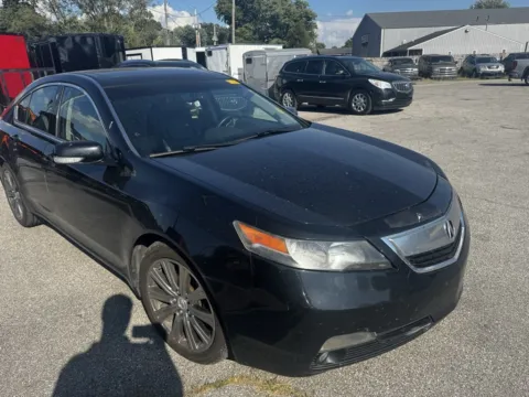 Black 2014 ACURA TL SE for sale in Camby, IN