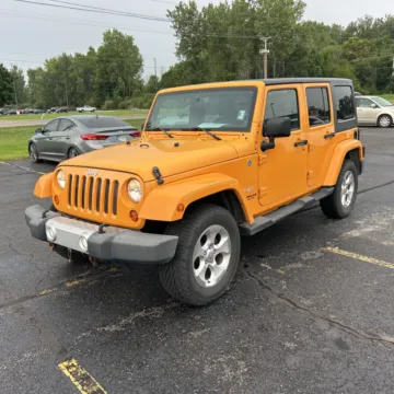 Another view of 2013 Jeep Wrangler Unlimited Sahara for sale in Camby, IN at Mr. Care Auto
