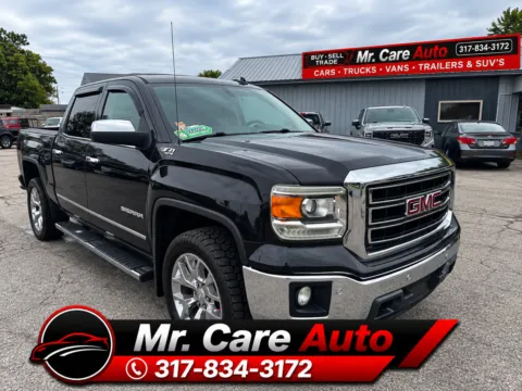Gray 2014 GMC SIERRA 1500 SLT for sale in Camby, IN