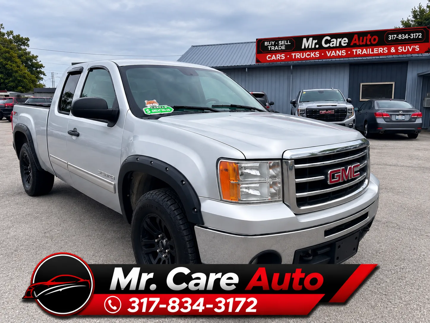 Silver 2012 GMC Sierra 1500 SL for sale in Camby, IN