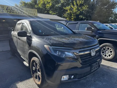 Black 2017 HONDA RIDGELINE BLACK EDITION for sale in Camby, IN