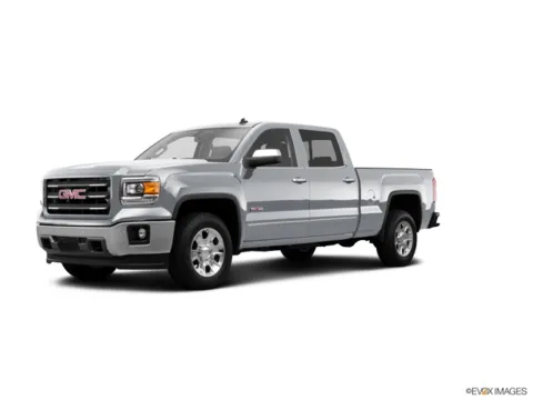 Silver 2014 GMC SIERRA 1500 SLT for sale in Camby, IN