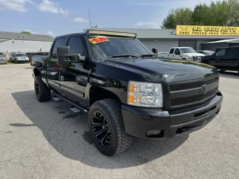 Black 2012 CHEVROLET SILVERADO 1500 LTZ for sale in Camby, IN
