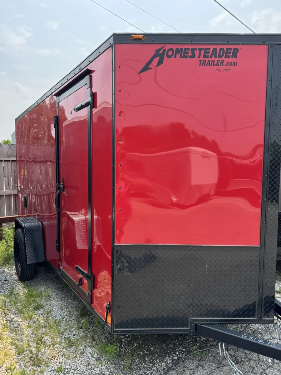 Red 2025 HOMESTEADER 612IS ENCLOSED for sale in Camby, IN