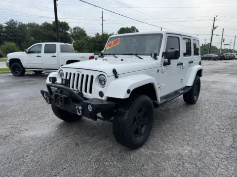 Another view of 2014 Jeep Wrangler Unlimited Sahara for sale in Camby, IN at Mr. Care Auto