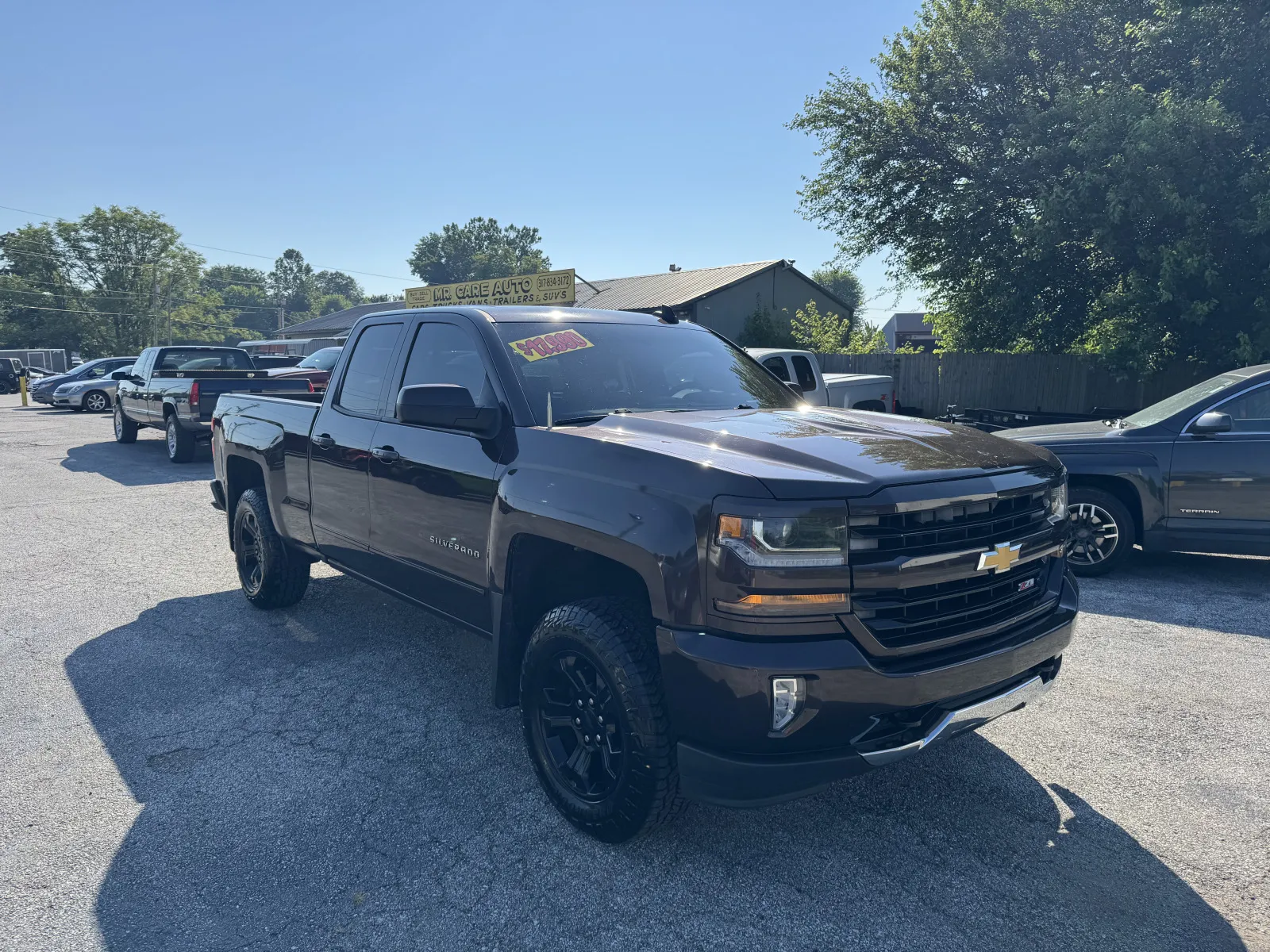 2016 CHEVROLET SILVERADO 1500 LT Z71 for sale in Camby, IN