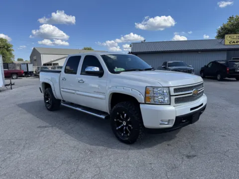 White 2012 CHEVROLET SILVERADO 1500 LTZ for sale in Camby, IN
