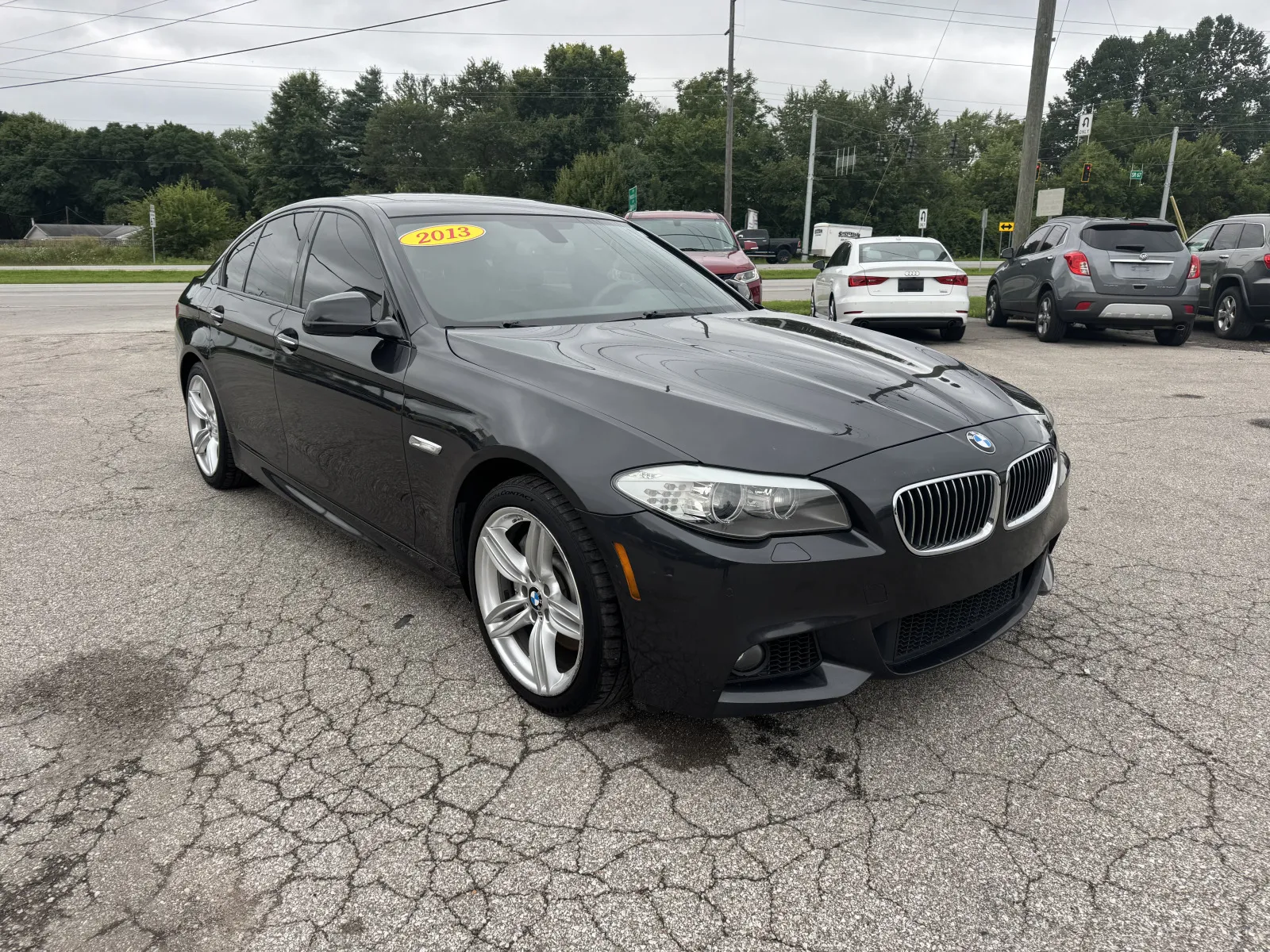 Gray 2013 BMW 535 XI for sale in Camby, IN