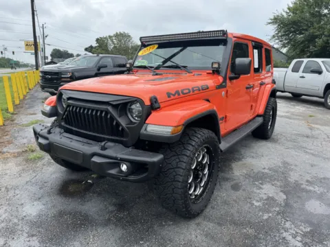 Another view of 2019 JEEP WRANGLER UNLIMITED MOAB for sale in Camby, IN at Mr. Care Auto