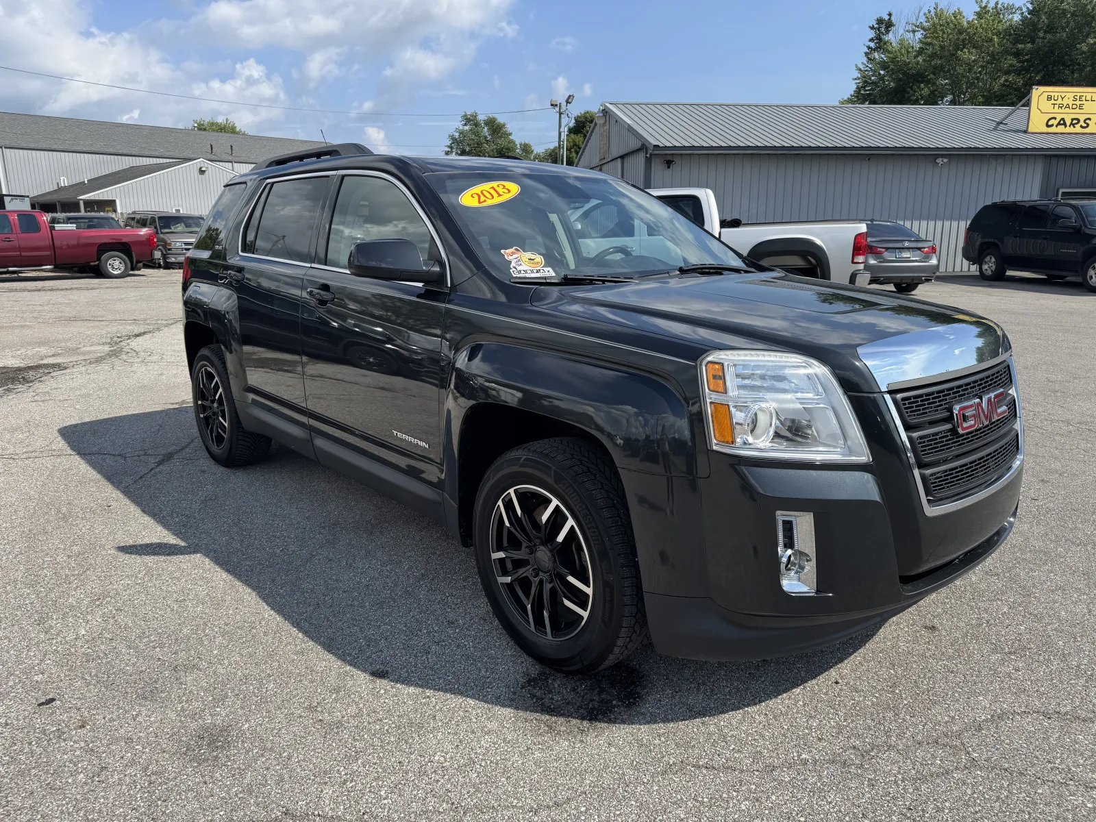 Black 2013 GMC TERRAIN SLE for sale in Camby, IN