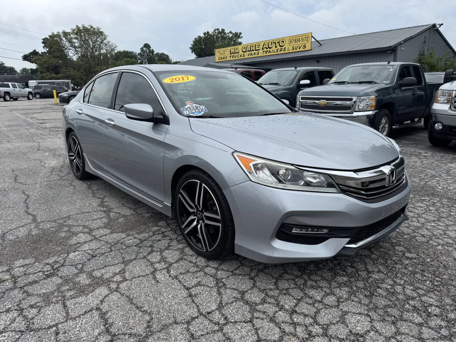 Silver 2017 HONDA ACCORD SPORT SPECIAL EDITION for sale in Camby, IN