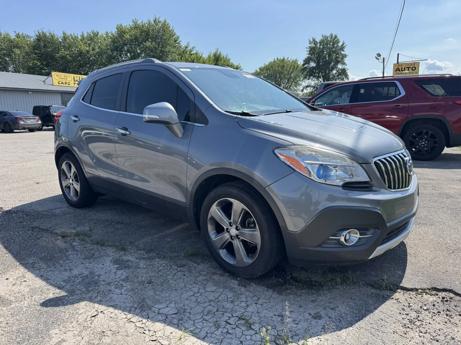 Gray 2014 BUICK ENCORE CONVENIENCE for sale in Camby, IN