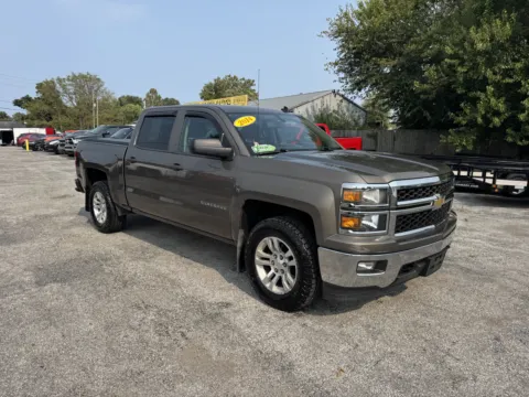 Orange 2014 CHEVROLET SILVERADO 1500 LT for sale in Camby, IN