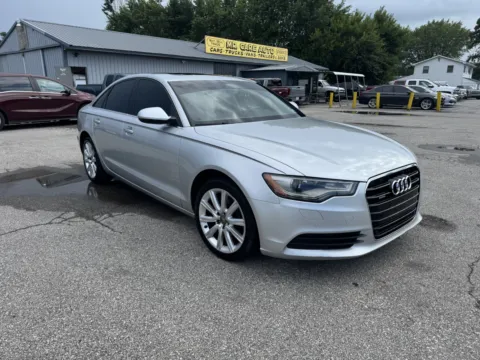 Silver 2014 AUDI A6 PREMIUM PLUS for sale in Camby, IN