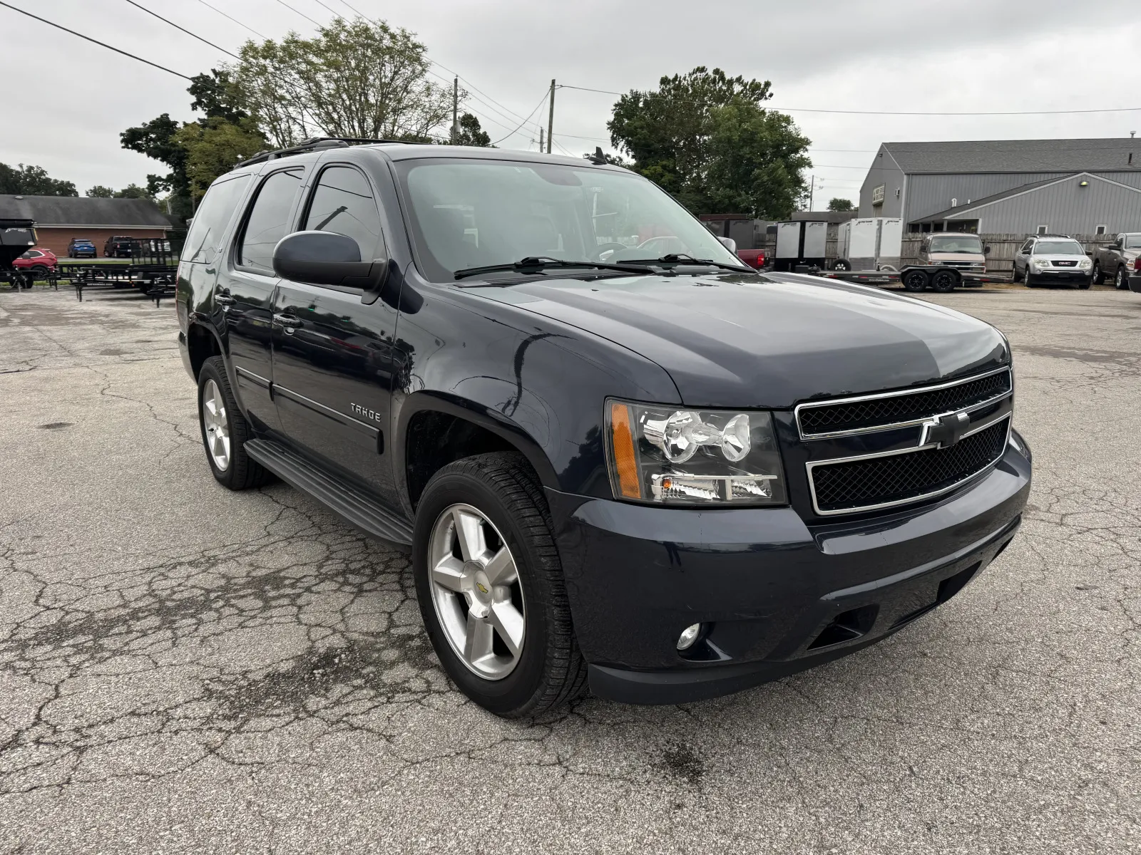 Blue 2013 CHEVROLET TAHOE 1500 LT for sale in Camby, IN