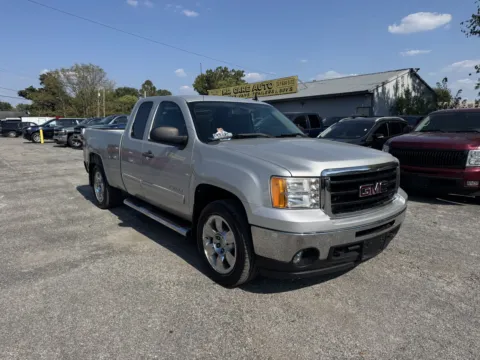 Silver 2011 GMC SIERRA 1500 SLE for sale in Camby, IN