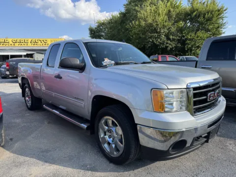 Silver 2011 GMC SIERRA 1500 SLE for sale in Camby, IN