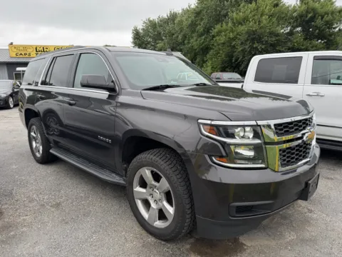 Gray 2017 CHEVROLET TAHOE 1500 LT for sale in Camby, IN