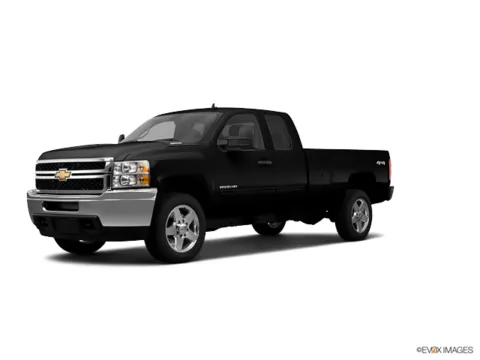 Black 2011 CHEVROLET SILVERADO 2500 HEAVY DUTY LTZ for sale in Camby, IN
