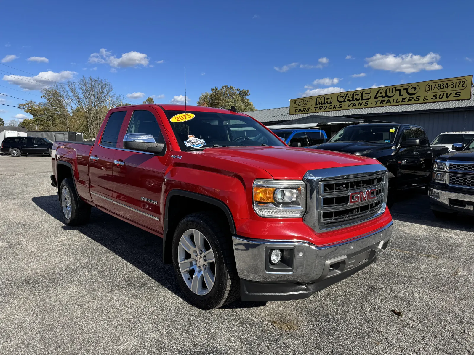 2015 GMC SIERRA 1500 SLT for sale in Camby, IN
