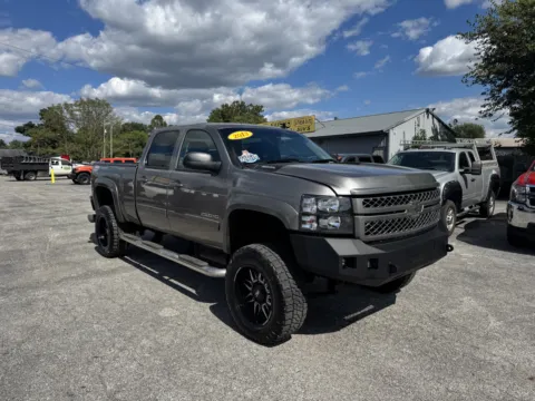 Gray 2013 CHEVROLET SILVERADO 2500 HEAVY DUTY LT for sale in Camby, IN