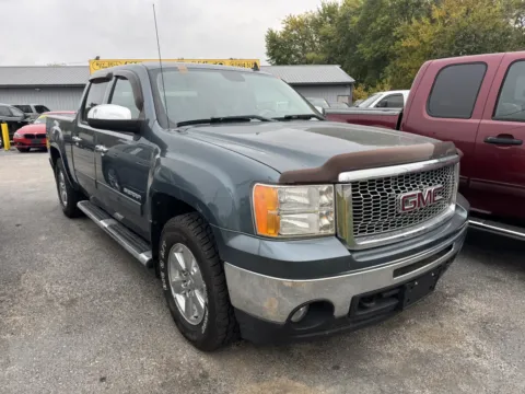 Blue 2012 GMC SIERRA 1500 SLT for sale in Camby, IN