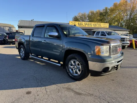 Blue 2012 GMC SIERRA 1500 SLT for sale in Camby, IN