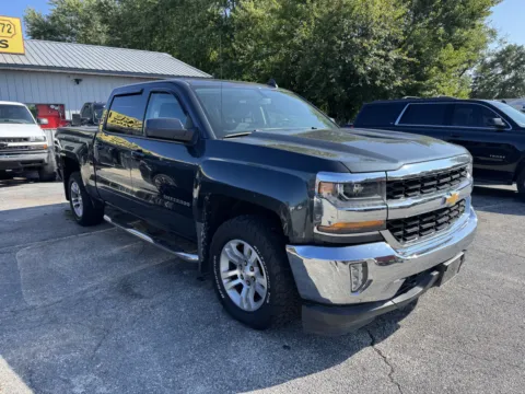 Blue 2017 CHEVROLET SILVERADO 1500 LT for sale in Camby, IN