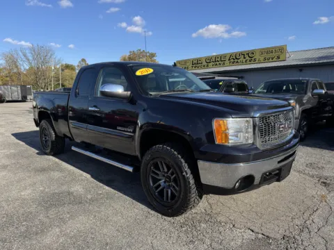 Blue 2013 GMC SIERRA 1500 SLT for sale in Camby, IN