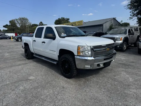 White 2012 CHEVROLET SILVERADO 1500 LT for sale in Camby, IN