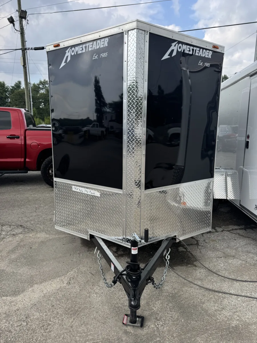 Black 2026 HOMESTEADER 610IS ENCLOSED TRAILER for sale in Camby, IN