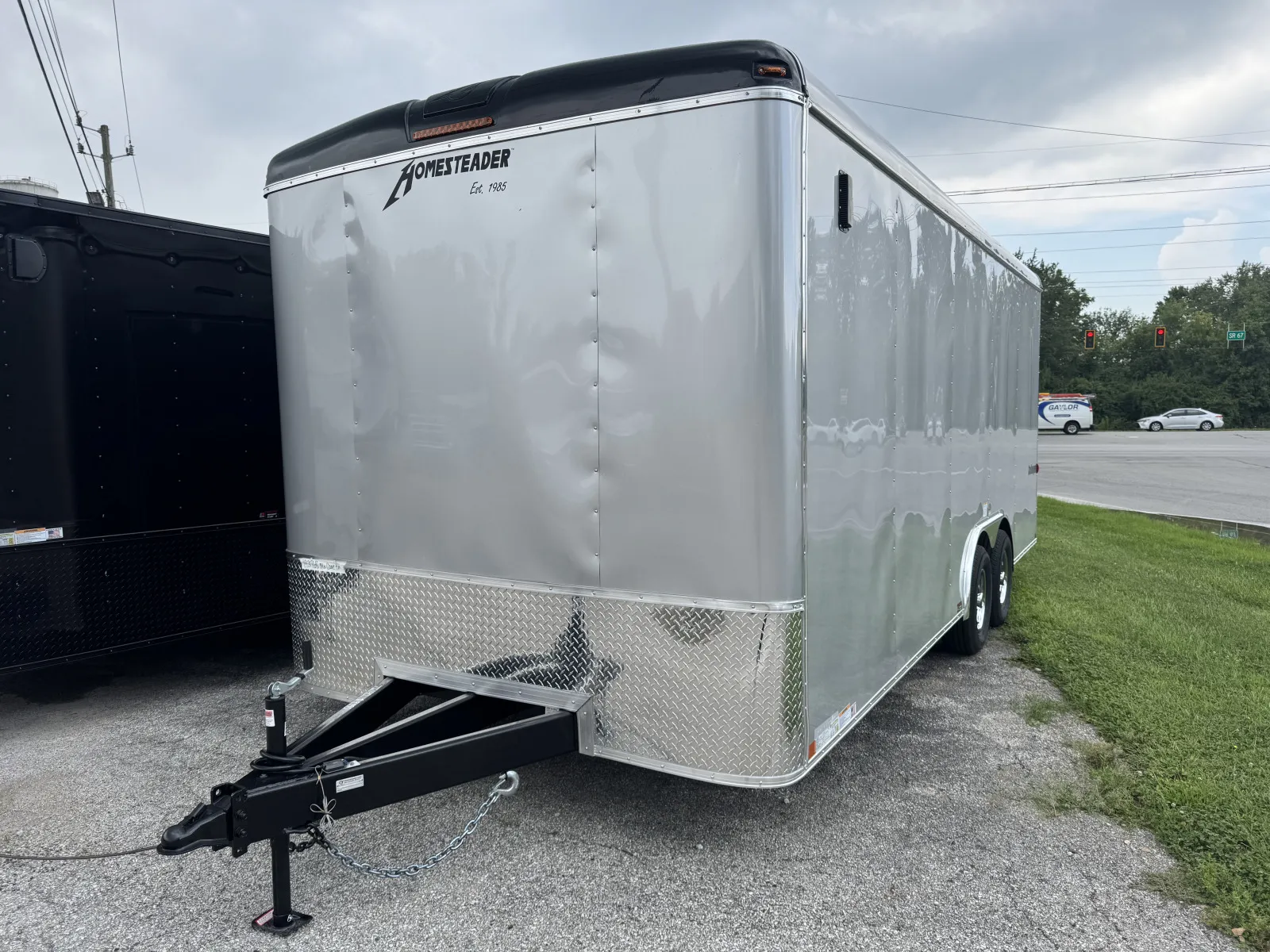 Silver 2026 HOMESTEADER 820CT ENCLOSED TRAILER for sale in Camby, IN