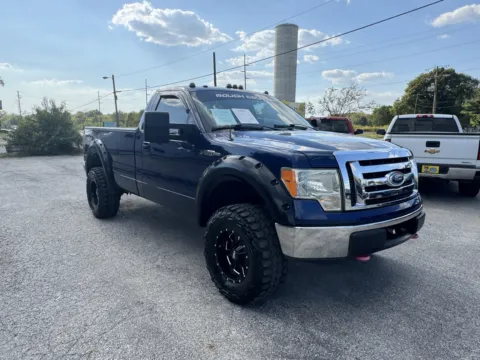 Blue 2010 FORD F-150 XLT for sale in Camby, IN