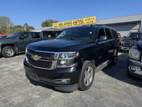 Black 2017 CHEVROLET TAHOE 1500 LT for sale in Camby, IN