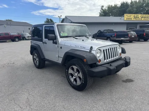 Silver 2012 JEEP WRANGLER RUBICON for sale in Camby, IN